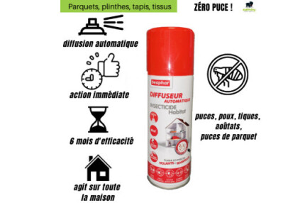 Puce de chat dans le lit : traitement radical de la literie !