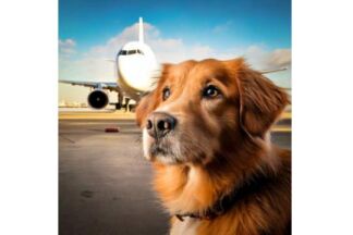 Chien en avion !  Quelles sont les réglementations ! Quelles précautions ?