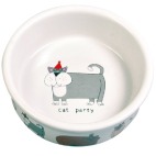 Gamelle chat céramique