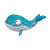 Peluche KONG Cuteseas Whale