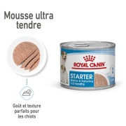 ROYAL CANIN Starter Mousse Mère Chiot 195 g
