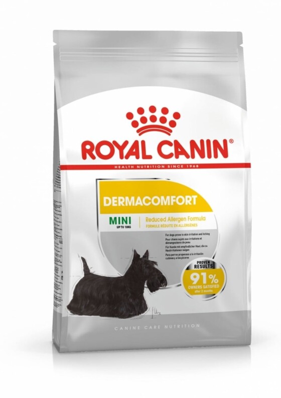 ROYAL CANIN Croquettes Mini Dermacomfort adulte