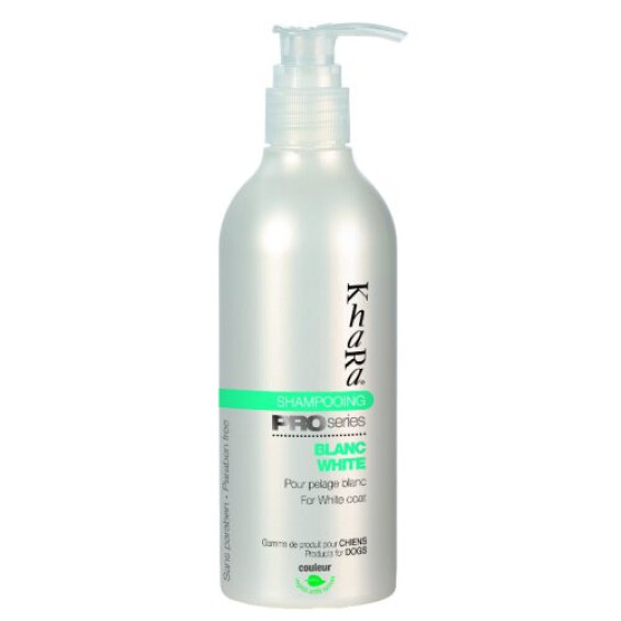 Shampoing pour chien blanc :  Khara