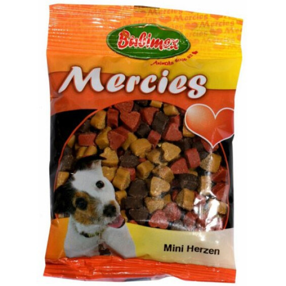 Friandises pour petit chien Mercies mini cœur Bubimex