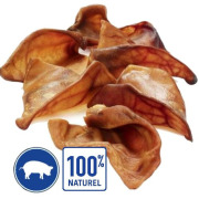 Oreilles de porc pour chien Bubimex