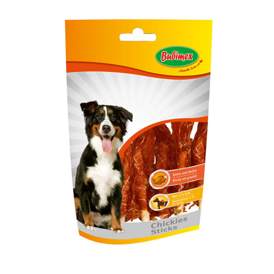 Friandise Chickies Sticks pour chien Bubimex