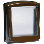 Chatière chien et chat brun 2 positions PetSafe