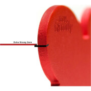 Médailleos rouge personnalisable MyFamily