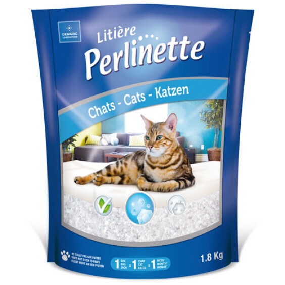 Perlinette Litière pour chat
