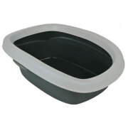 Bac de toilette pour chat Carlo gris