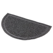 Tapis litière demi-lune pour chat