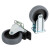 Lot de 4 roulettes pour cage de transport
