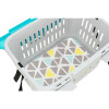 Cage de transport chat et chien gris bleu