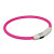 Collier USB lumineux TPU rose