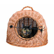 Panier igloo osier avec grillage