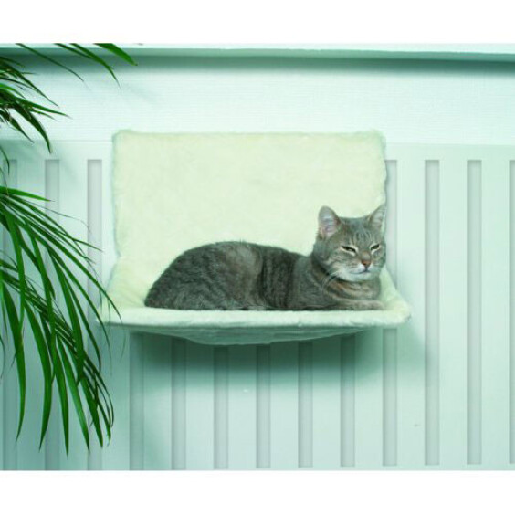 Hamac pour chat radiateur blanc confortable