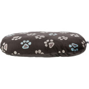 Coussin déhoussable ovale pour chien taupe
