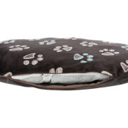 Coussin déhoussable ovale pour chien Jimmy taupe
