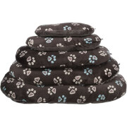 Coussin déhoussable ovale pour chien Jimmy taupe