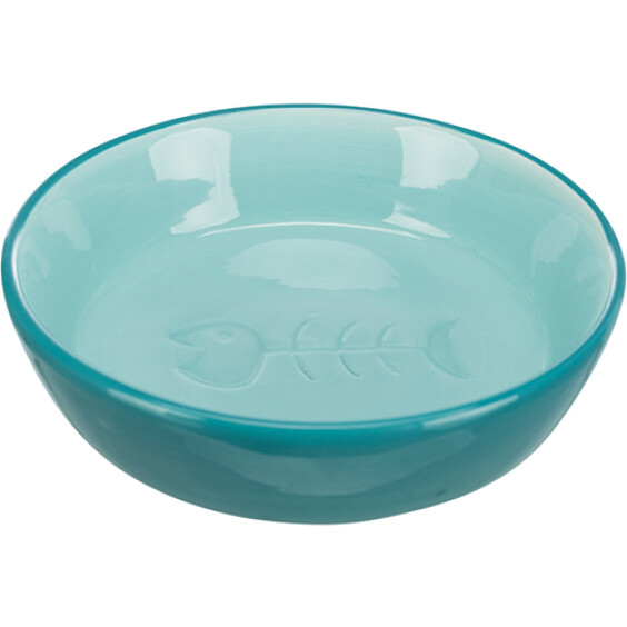 Gamelle pour chat motif poisson