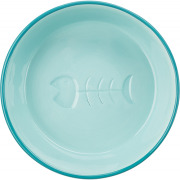 Gamelle pour chat motif poisson