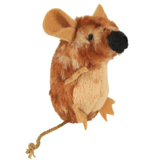 Souris pour chat peluche sonore 8 cm
