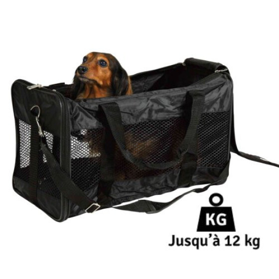 Sac de transport Ryan noir : Jusqu'à 10 kg