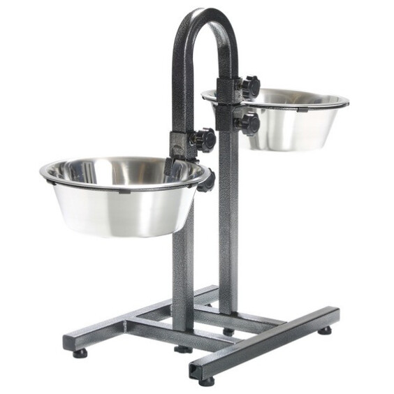 Support gamelle double barre XL