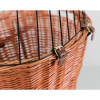 Panier vélo chien osier naturel