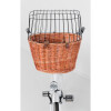 Panier vélo chien osier naturel