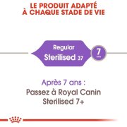 Royal Canin Sterilised 37 – Croquettes chat stérilisé (1 à 7 ans)