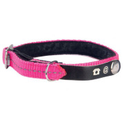 Collier personnalisé pour chat rose