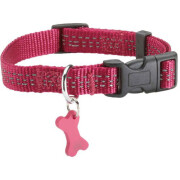 Collier chien Safe fuchsia