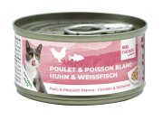 Pâtée Bubi Nature au Poulet et Poisson Blanc pour chat Bubimex