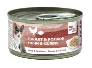 Pâtée Bubi Nature Poulet et Potiron pour chat Bubimex
