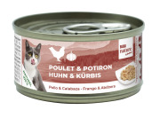 Pâtée Bubi Nature Poulet et Potiron pour chat Bubimex