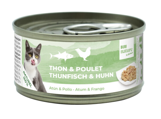 Bubi nature au thon et poulet Bubimex