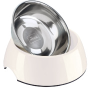 Gamelle ronde mélaminé blanche Hunter