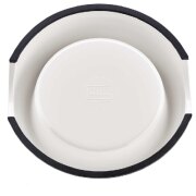 Gamelle ronde mélaminé blanche Chien&Chat