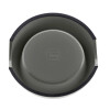 Gamelle ronde mélaminé design grise Hunter