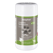Lingettes nettoyantes pour le pelage, les yeux et les oreilles du chien Beaphar