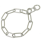 Collier étrangleur en chaîne pour chien