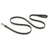 Laisse cousue cuir noir 100 x 1,4 cm