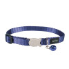 Collier chat bleu, grelot, anti-étranglement