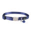 Collier chat bleu, grelot, anti-étranglement