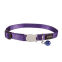 Collier Grelot anti étranglement pour chat Basic violet