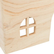 Maison plate en pin pour cochon d'Inde