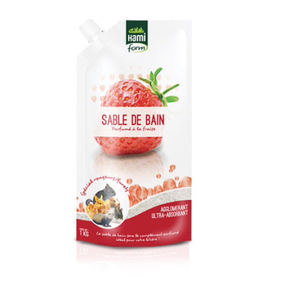 Hami Form Sable de bain fraise