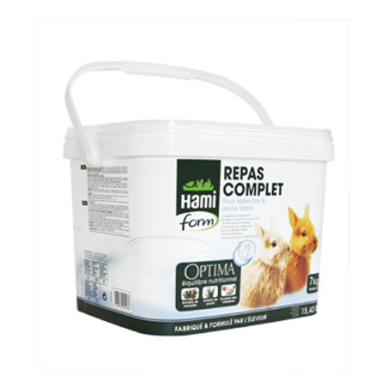 Hami Form Granulés complets Optima 7 kg pour jeune lapin