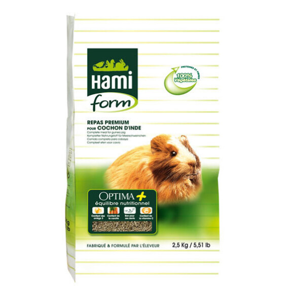 Hami Form Repas complet Optima+ pour cochon d'Inde